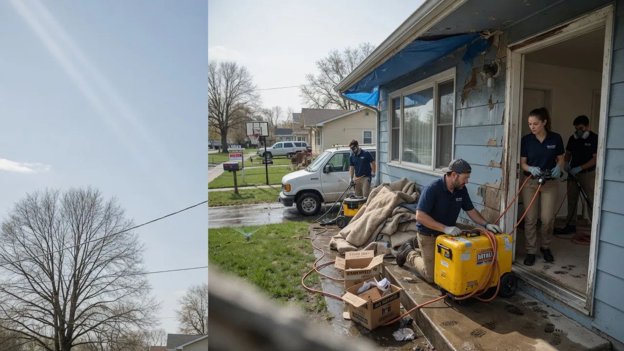 Basement Flood Cleanup in Goff, KS near me